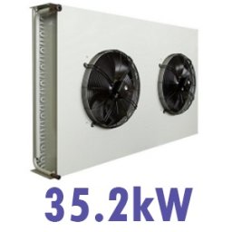 Baterie de condensare frigorifica 35.2kW cu ventilatoare 2x450mm