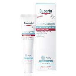 Crema pentru ingrijirea pielii in fazele acute, AtopiControl Eucerin, 40 ml