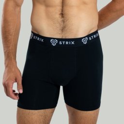 STRIX Boxeri pentru bărbați Essential 2Pack Black M