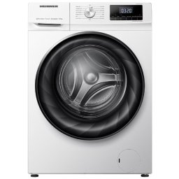 Masina de spalat rufe cu uscator Heinner HWDM-H8514A, 1400 Rpm, spalare 8 Kg, uscare 5 kg, clasa A/D, add on, motor inverter, alb