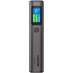 Baterie externă CANYON OnPower 230 CNS-CPB230DG, 20000mAh, 130W, Display TFT, Gray