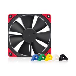 Noctua NF-F12 PWM chromax.black.swap Carcasă calculator Ventilator 12 cm Negru