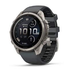 Smartwatch fēnix 9 Pro inReach 47mm Titanium with Graphite/Black Silicone Band