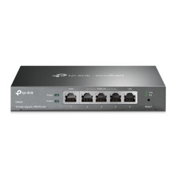 ROUTER TP-LINK wired Gigabit, 1 Gigabit WAN + 1 Gigabit LAN + 3 Changeable Gigabit WAN/LAN Ports , tehnologie VPN "ER605" (timbru verde 0.8 lei)