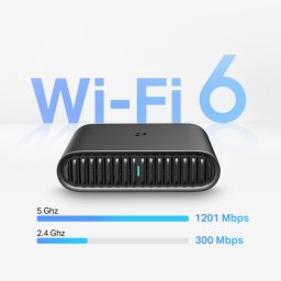 ROUTER TP-LINK wireless. portabil, AX1500 Wi-Fi 6, 1 × Gigabit WAN + 1 × Gigabit LAN, 1× USB 2.0, 1 x USB Type-C, "TL-WR1502X" (timbru verde 0.8 lei)