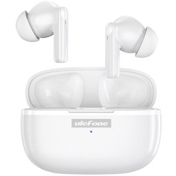 Casti wireless Ulefone Buds Bluetooth 5.1 Microfon SBC AAC IPX4 White
