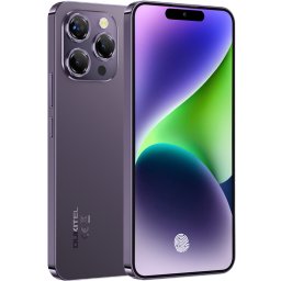 Telefon Oukitel P1, 4G, 6.7 AMOLED 120Hz, Helio G99, 8GB RAM, 256GB, NFC, Android 15, Purple