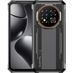 Telefon Oukitel G6, 4G, Dual SIM, 6.52 HD+ 90Hz, Octa-Core T615, 8GB RAM, 256GB, NFC, 10600mAh, Android 16, Black