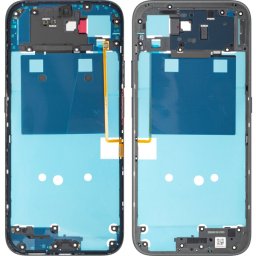 Carcasa Mijloc Honor 600 Smart, Negru (Velvet Black), Service Pack 9707ADNR