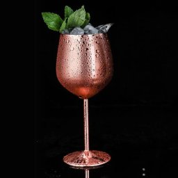 Pahar vin din Otel Inoxidabil Rose Gold
