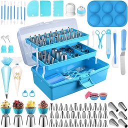 Set pentru decorarea prajiturilor cu 236 de accesorii