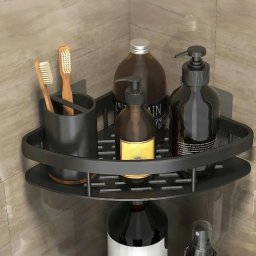 Organizator baie colt cu prindere perete