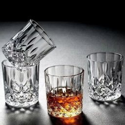 Set 4 Pahare whiskey Aurora Dream