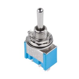 Intrerupator toggle ON-ON MTS102 Cabletech, SPDT 3 pini, 6A