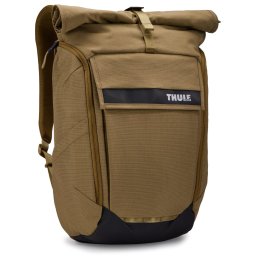 Rucsac urban Thule Paramount 24L cu compartiment laptop 16 inch, maro