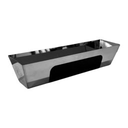 Tava profesionala pentru glet din inox 35x10 cm, Olejnik