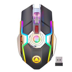 Mouse gaming wireless E-Sports A5 RGB, 1600 dpi, 7 butoane