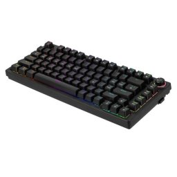 Tastatura mecanica OptimX K999 wireless Bluetooth/USB-C, RGB, 81 taste, negru