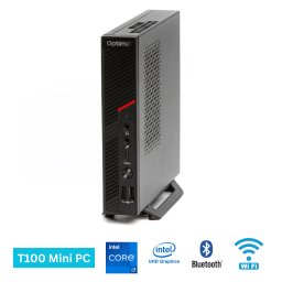 Calculator Mini PC OptimX T100 Office cu Intel Core i7-12700, 16GB RAM, SSD 512GB