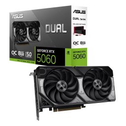 Placa video ASUS Dual GeForce RTX 5060 OC 8GB GDDR7 PCIe 5.0