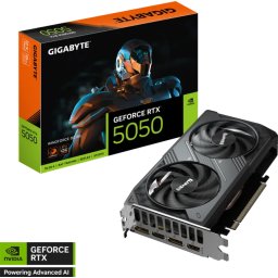 Placa video Gigabyte GeForce RTX 5050 WINDFORCE OC 8GB GDDR6 128-bit