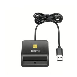 Cititor carduri OptimX Pro-SCR305 pentru carte de identitate si CEI, USB 2.0