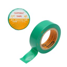 Banda izolatoare verde din vinil 19 mm x 9 m Anti Fire HighPower