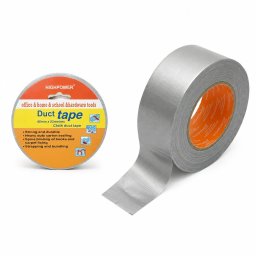 Banda adeziva textila Duct Tape argintie 48 mm x 55 m HighPower