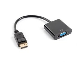 Adaptor video Lanberg, DisplayPort la VGA (D-Sub), 0.2 m, negru, AD-0002-BK