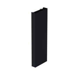 Calorifer din otel vertical 20 1800/600 EURADPLUS negru plan