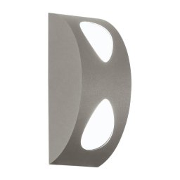 EGLO 91095 - Corp de iluminat LED exterior MORINO 2xLED/4,76W argint