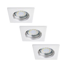 Rabalux 1052 - SET 3x Corp de iluminat LED tavan fals LITE 1xGU10-LED/3W/230V