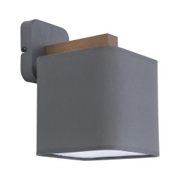 Aplică TORA 1xE27/15W/230V gri