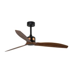FARO 33451WT - Ventilator de tavan COPPER FAN M Ø 128 cm, maro/negru, Wi-Fi Tuya + telecomandă