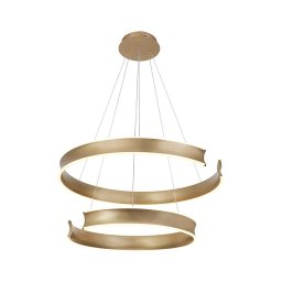 Candelabru LED suspendat pe cablu MARLEN LED/84W/230V, auriu