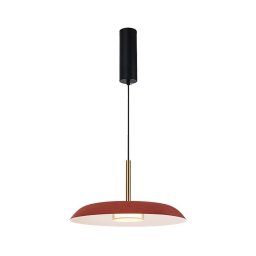 Lustră LED pe cablu NUDO LED/11W/230V 3000/4000/6000K roșie