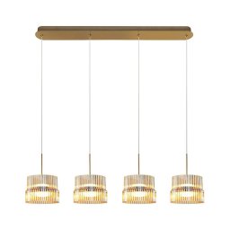 Lustră LED pe cablu LUXE LED/46W/230V alamă
