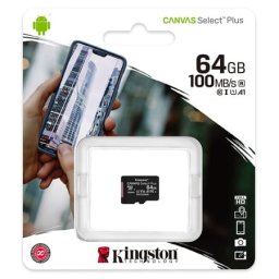 Card de Memorie Kingston PLYMSD64GK10 | 64GB, Class 10, MicroSD