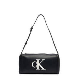 CALVIN KLEIN Geantă Bold Ck Slouchy Shoulder LV04F3894G 3L2 black/white
