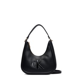 CALVIN KLEIN Geantă mică Bold Ck Small Crescent LV04F3561G UB1 black