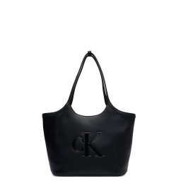 CALVIN KLEIN Geantă Bold Ck Shopper LV04F3562G UB1 black