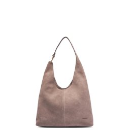 CALVIN KLEIN Geantă Slouchy Suedelarge Shoulder LV04F3690G XTU moonstruck suede