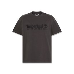 TIMBERLAND T-Shirt Established 1973 Embroidered TBC0YHBRCN11 001 black