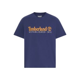 TIMBERLAND T-Shirt Established 1973 Embroidered TBC0YHBRAIH1 401 dark blue