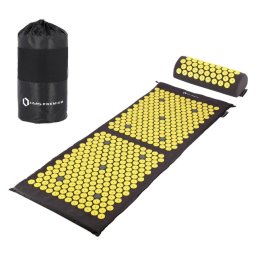 Saltea + perna presopunctura Accupressure AKM04, negru