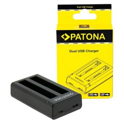 Încărcător dublu PATONA pentru Insta360 X4 CINSBBMA -1423