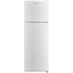 Aparate Frigorifice HF-M294E++, 294l (225+69), Clasa Energetica E, Termostat Ajustabil, Lumina Led, Rafturi De Sticla, Alb