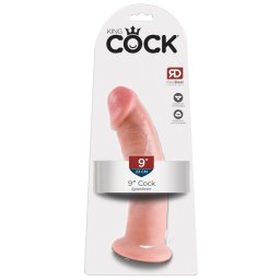 KC 9 Inch Cock Light Dildo Realist cu Ventuză 24 cm - Nude deschis , 24.0 , 5,3 cm