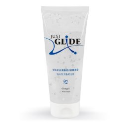 Just Glide Lubrifiant pe Bază de Apă Vegan pentru Sex și Jucării - Transparent , 200 ml