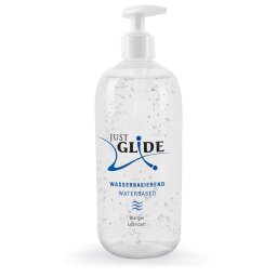 Just Glide Lubrifiant pe Bază de Apă Vegan pentru Sex și Jucării - Transparent , 500 ml